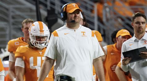 How Josh Heupel compares to his 3 predecessors at Tennessee through 15 ...