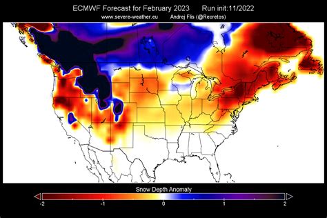 Winter 2022/2023 Snowfall Predictions: Final Snow Forecast for the ...