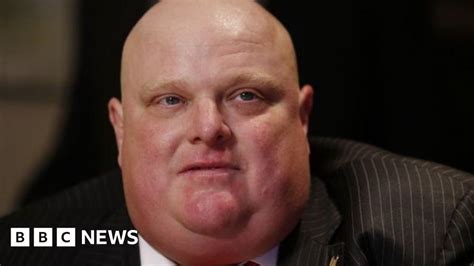 Former Toronto Mayor Rob Ford dies aged 46 - BBC News