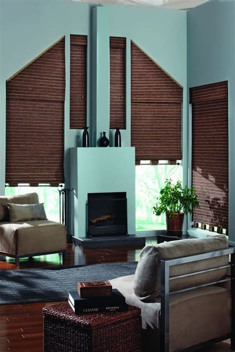 Blinds for Trapezoid Windows - The Finishing Touch