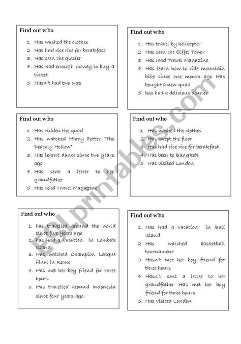 Games Find out - ESL worksheet by zizousari