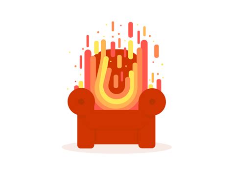 Hot Seat by Nate Farro on Dribbble