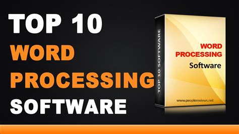 Best Word Processing Software - Top 5 List - YouTube