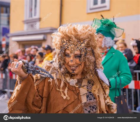 Villach Austria 2023 February Carnival Villach Fasching Participants Annual Parade – Stock ...