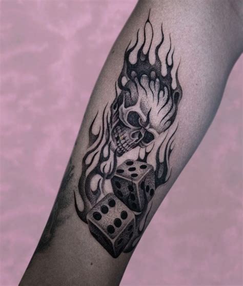 30 Pretty Burning Skull Tattoos to Inspire You | Style VP | Page 2