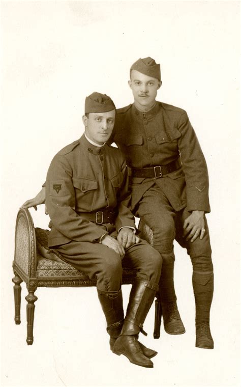 WW1 Post Card of Edwin and Bernard Brown · Morningside College's Archives