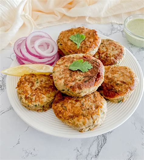 Chicken Shami Kabab: Chicken and Lentil Patties - The Spice Mess