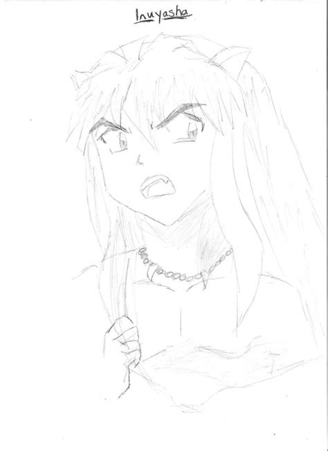 Inuyasha angry. by 4599 on DeviantArt