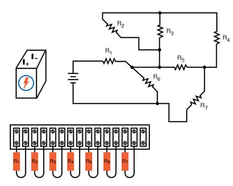 schematic diagram shown next to terminal strip circuit | TechnoCrazed