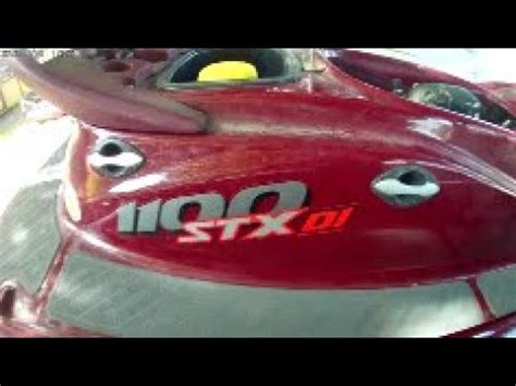 KAWASAKI 1100 STX DI INSTALLING REPAIRED EMM - WILL IT RUN? PT3 - YouTube