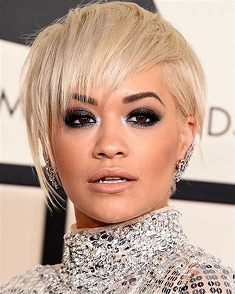 Rita Ora Celebrity Haircut Hairstyles - Celebrity In Styles