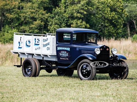 1930 Ford Model AA 1½-Ton Ice Truck | Hershey 2016 | RM Auctions