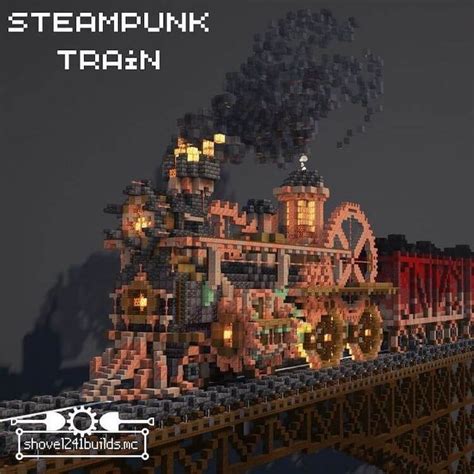 21 Minecraft Steampunk Build Ideas That Look Amazing - Mom's Got the Stuff | Minecraft steampunk ...