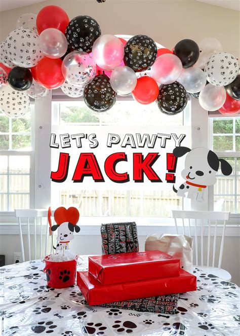 An Adorable Puppy Dog Themed Birthday Party - The Homes I Have Made