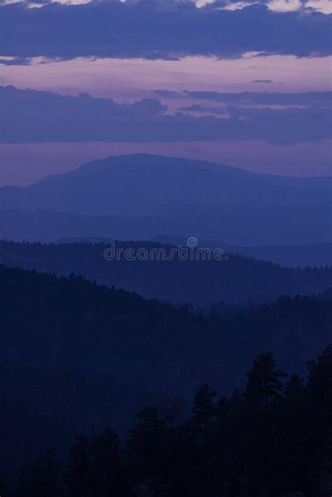 Colorado Mountain Sunrise Sunset Stock Photo - Image of outdoors, foggy ...