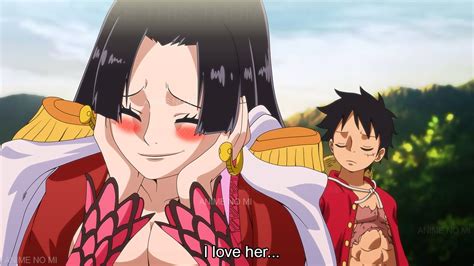 Luffy And Boa Kiss