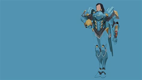 Pharah Minimalistic Wallpaper (1920x1080) by Sohka217 on DeviantArt