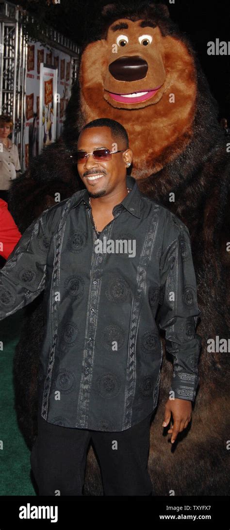 Cast member Martin Lawrence, the voice of Boog in the animated motion ...