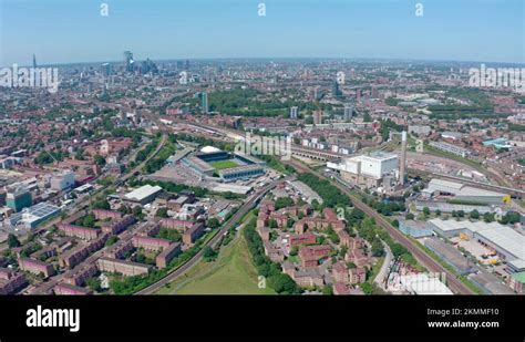 Millwall stadium aerial Stock Videos & Footage - HD and 4K Video Clips ...