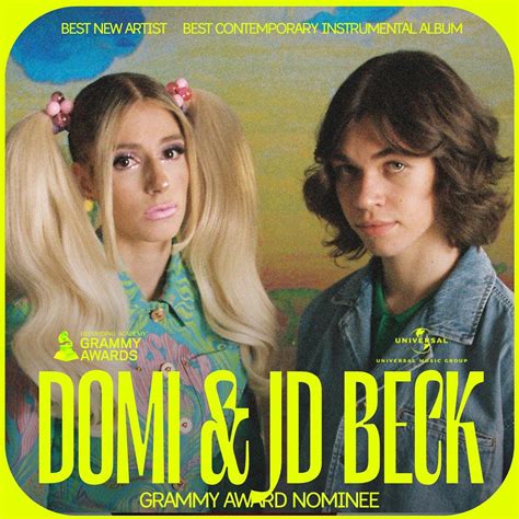 Big congrats to jazz duo @DOMiAndJDBECK on their two nominations at the #GRAMMYs! 👏 #grammys ...