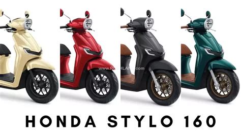 New Honda Stylo 160cc Scooter Debuts With Modern Features - 45 Kmpl Mileage