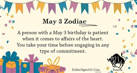 May 3 Zodiac Is Taurus, Birthdays And Horoscope - ZodiacSigns101