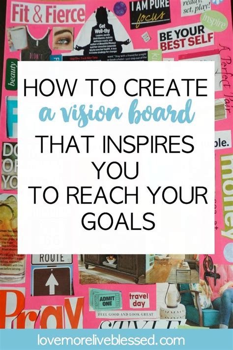 What is A Vision Board? And How to Make One with Your Family - Love ...