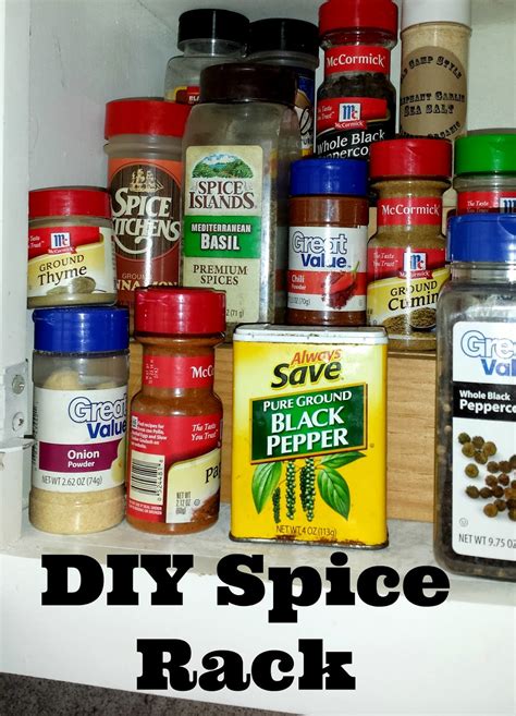 Methodical Living: DIY Spice Rack