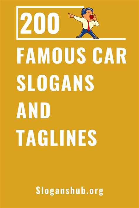 200 Famous Car Slogans And Taglines | Slogan, Used cars near me, Automobile advertising