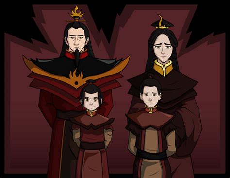 Fire Nation Royal Family (Ozai Era) by JTD95 on DeviantArt