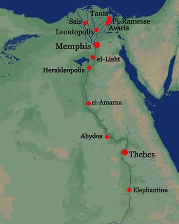 Map of Thebes