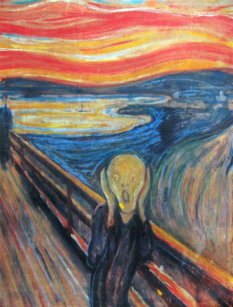 Edvard Munch the scream 1893 | Communicating with Emotion | Pinterest