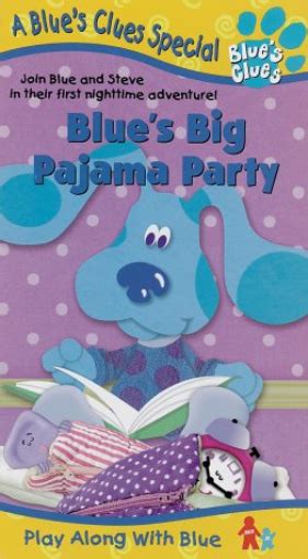 Blues Clues - Blues Big Pajama Party (VHS, 1999) for sale online | eBay