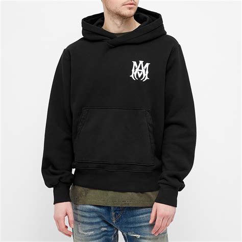 AMIRI MA Logo Popover Hoody Black | END. (UK)