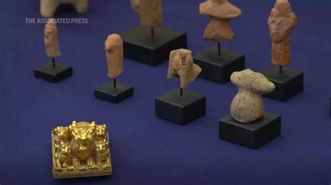 US returns artifacts worth $20 million to Greece | International - Times of India Videos