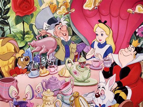 Alice in Wonderland - The Mad Hatter's Tea Party Mad Tea Party, Alice Tea Party, Mad Hatter Tea ...