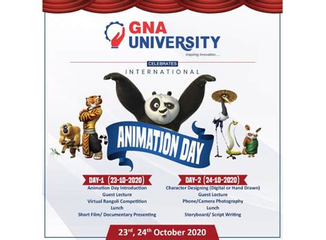 Celebration of Animation Day | B.Sc animation & multimedia