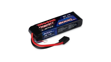 25C 7.4V 2S 2-Cell 5000mAh Lipo Battery | HorizonHobby