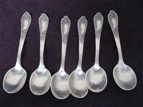 Old Vintage Coffee Spoons in Box. Set of 6 Spoons - Etsy