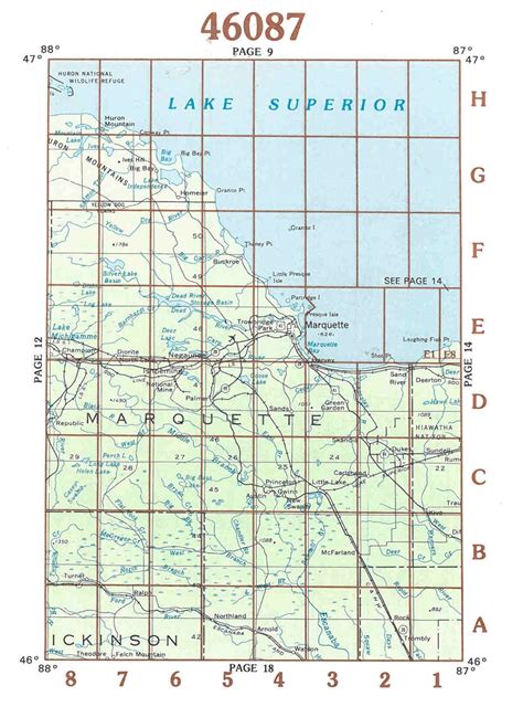 TheMapStore | Michigan Topographical Maps