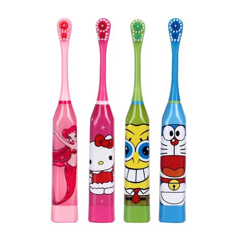 Children Electric Toothbrush Cartoon Pattern Double sided Tooth Brush ...