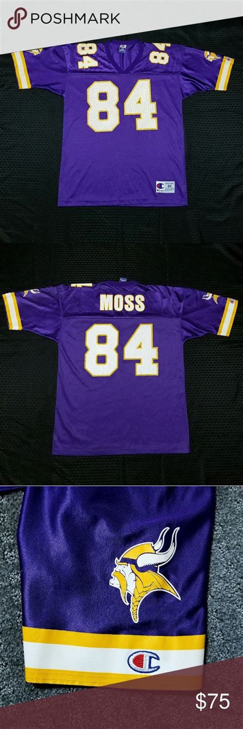 Vintage -Randy Moss- Minnesota Vikings Jersey | Champion shirts ...