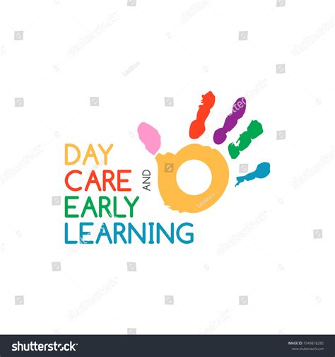 Daycare Logo Early Learning Vector Design Stock Vector (Royalty Free ...