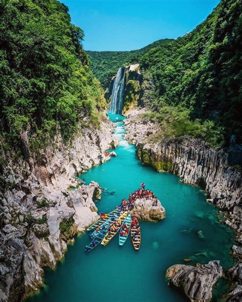 Cascadas de Tamul Y Cueva del Agua, Mexico | Mexico travel, Explore ...