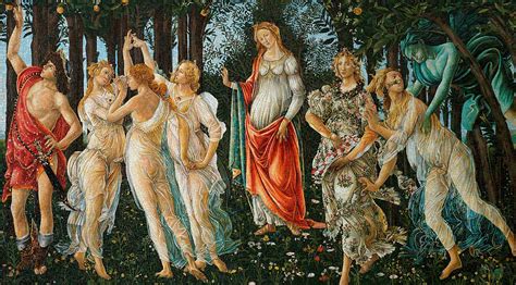 La Primavera, Sandro Botticelli - Fantini Mosaici