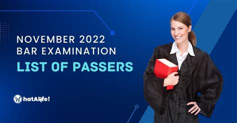 Full List of Passers — November 2022 BAR EXAM RESULTS - WhatALife!