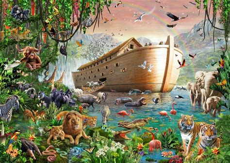 Noah's Ark Poster Print by Adrian Chesterman - Walmart.com - Walmart.com