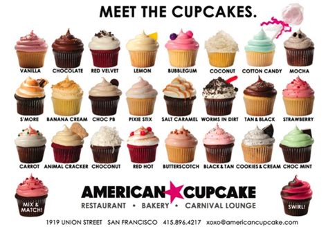 12 Best Cupcakes Of Flavors Ever Photo - Cupcake Flavors List, Cupcake Flavors List and Cupcake ...