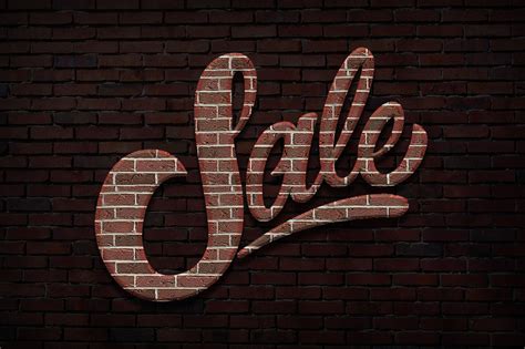 Brick Text Styles for Photoshop ~ Layer Styles on Creative Market