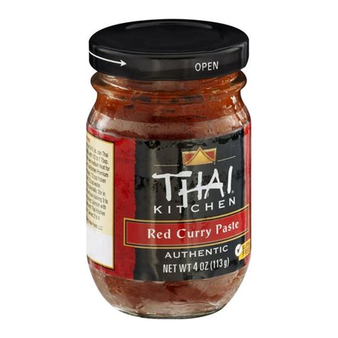 Thai Kitchen Red Curry Paste, Gluten Free, 4 OZ (Pack of 2) - Walmart.com - Walmart.com